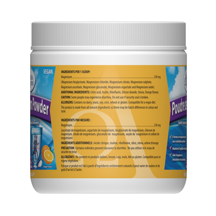 Omega Alpha -  Magnesium Powder Orange Flav | 250 g