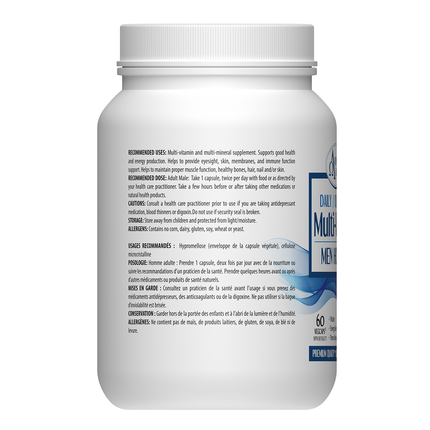 Omega Alpha - Multi-VitMin quotidien - Hommes | 60 gélules végétales