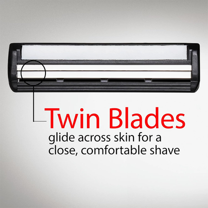 Gillette - Trac II Plus avec lames de rechange Lubrastrip | 10 cartouches