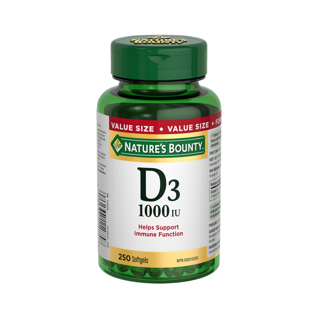 Nature's Bounty - Vitamin D | 250 Tablets