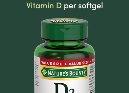 Nature's Bounty - Vitamin D | 250 Tablets