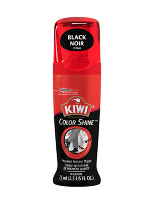 Kiwi Premium Instant Polish - Black | 75 ml