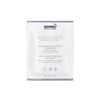 Gehwol - Bain de pieds Vitality Bath adoucissant les callosités | 200 g