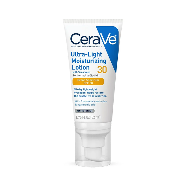 CeraVe -  Ultra-Light Moisturizing Lotion SPF 30 - For Normal To Oily Skin | 50 mL