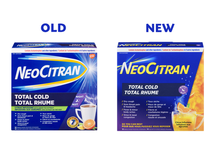 NeoCitran - Total Cold Night, Citrus Infusions | 10 Pouches