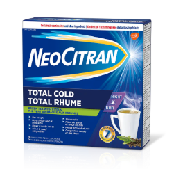NeoCitran Total Cold Night - Green Tea with Citrus | 10 pouches