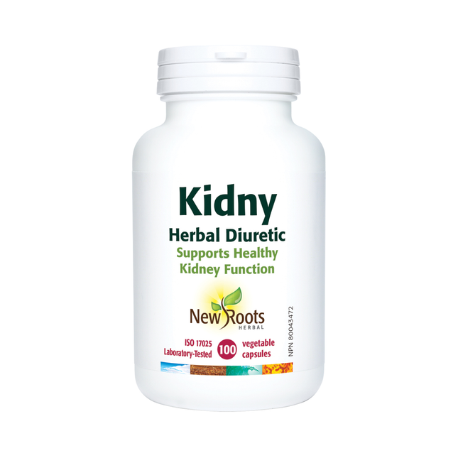 New Roots - Diurétique à base de plantes pour les reins | 100 capsules