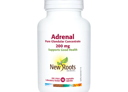 New Roots - Adrenal Pure Glandular Concentrate 200 mg | 90 capsules