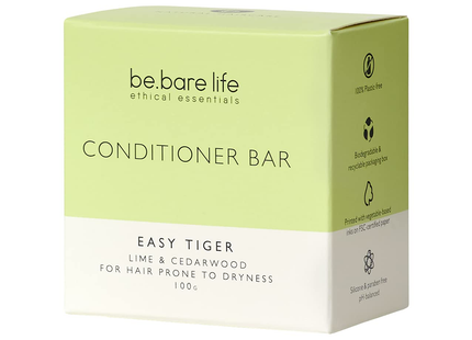 Be Bare Life - Easy Tiger Conditioner Bar | 100 g