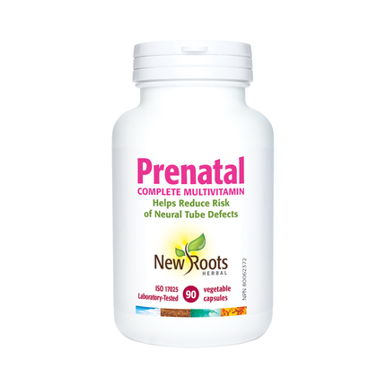 New Roots - Multivitamines prénatales complètes | 90 capsules