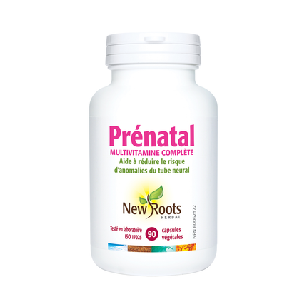 New Roots - Multivitamines prénatales complètes | 90 capsules
