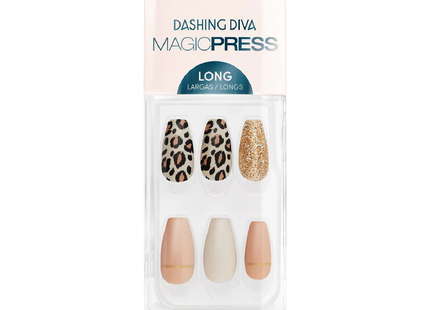 Dashing Diva - Magic Press - Ongles longs - PO179 Gone Wild | 30 clous