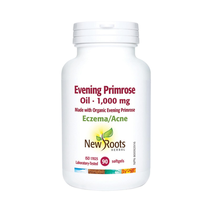 New Roots - Huile d'onagre 1000 mg | 90 gélules