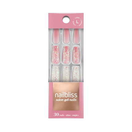 Dashing Diva - Nailbliss Salon Gel Nails | 30 Long Nails