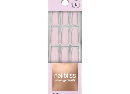 Nailbliss - Ongles en gel de salon - C'est une fille NGC 01 | 28 clous