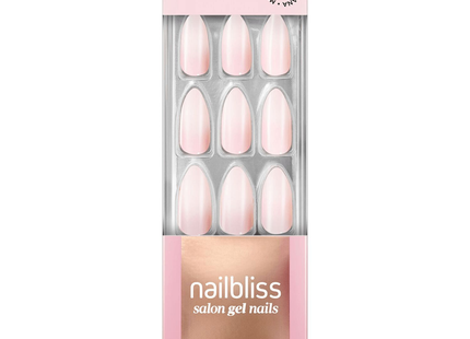 Dashing Diva - Nailbliss Salon Gel Nails - GN195 Queen of Neutrals | 30 Medium Nails