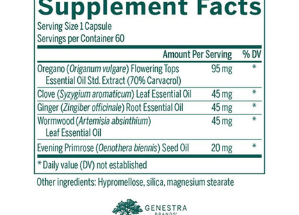 Genestra - Candicin | 60 Capsules 