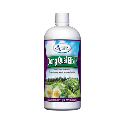 Omega Alpha -  Dong Quai Elixir Apple Flav | 500 mL