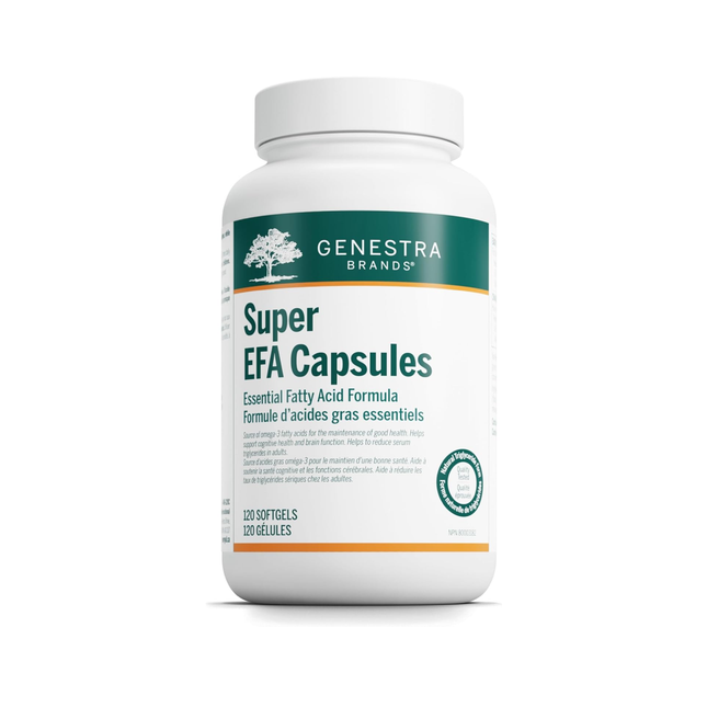 Genestra - Super EFA Capsules | 120 Softgels 