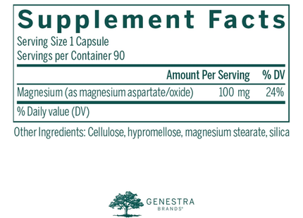 Genestra - Magnesium | 90 Capsules 