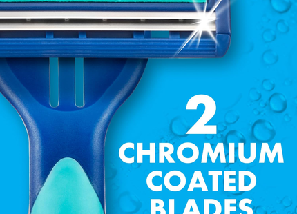 Gillette - Rasoirs jetables Custom Plus Sensitive | 10 rasoirs