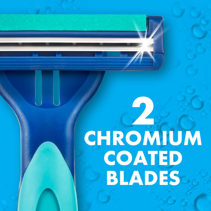 Gillette - Custom Plus Sensitive Disposable Razors | 10 Razors