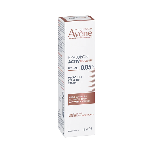 Avène - Hyaluron Activ Procedure Retinal 0.05% Micro-Lift Eye & Lip Cream | 15 mL