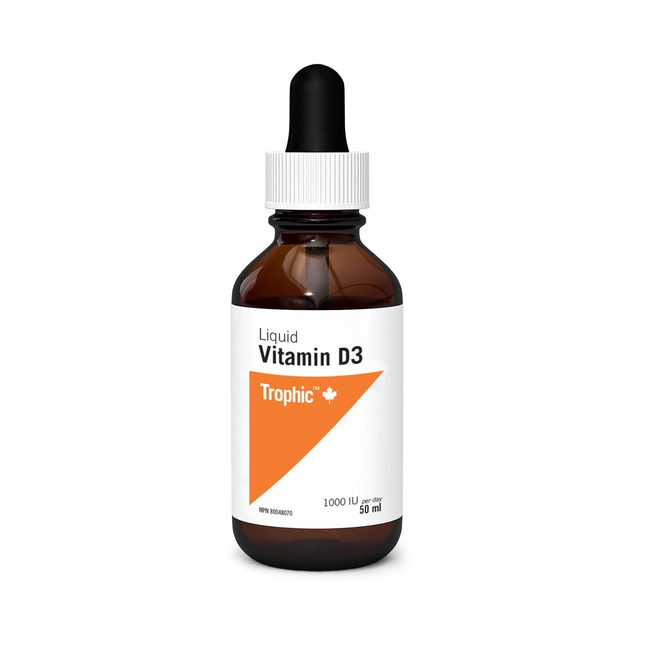 Trophic - Liquid Vitamin D3 1000 IU | 50 mL