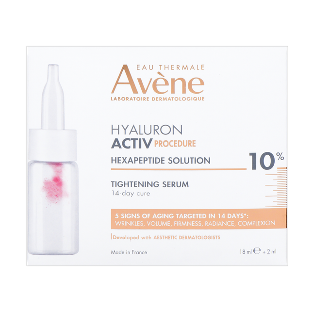 Avène - Hyaluron Activ Procedure Hexapeptide Solution Tightening Serum | 18 mL + 2 mL