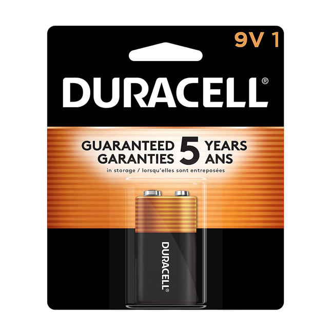 Duracell - Pile alcaline 9 V | 1 paquet