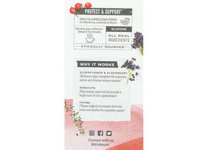 Numi Tea - Organic Immune Support Tea | 16 Bags