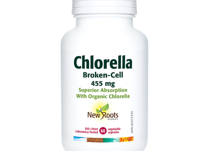 New Roots - Chlorella Broken-Cell 455 mg | 60 capsules