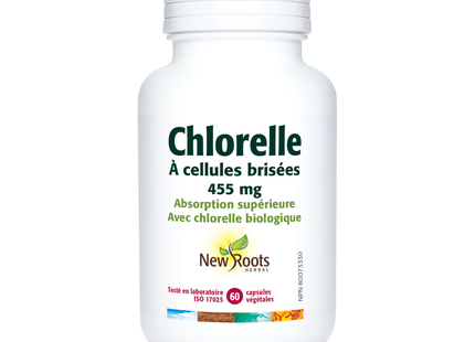 New Roots - Chlorella Broken-Cell 455 mg | 60 capsules