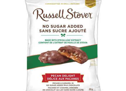 Russell Stover No Sugar Added - Pecan Delight | 68 g