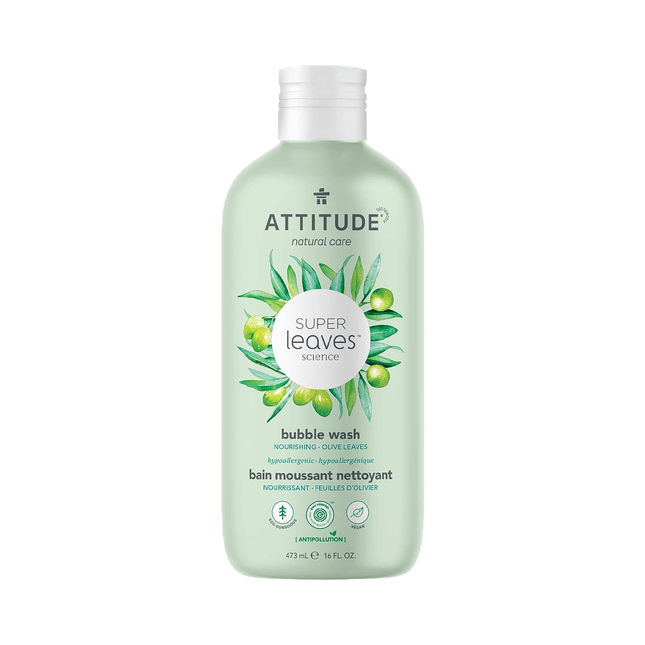 Atittude - Super Leaves Bubble Wash, Olive Leaves | 473 mL