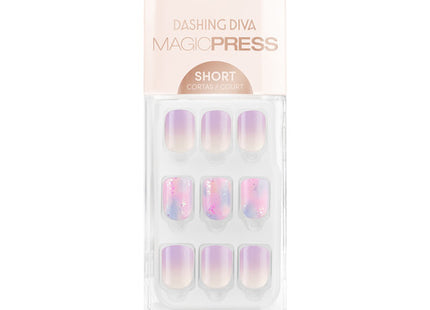 Dashing Diva - Magic Press - Short Nails - PO254 Inner Peace | 30 Nails