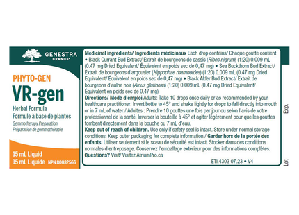 Genestra - VR-gen | 15 mL 