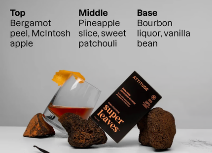 Attitude - Pain de savon pour le corps, Patchouli & Bourbon | 113 g