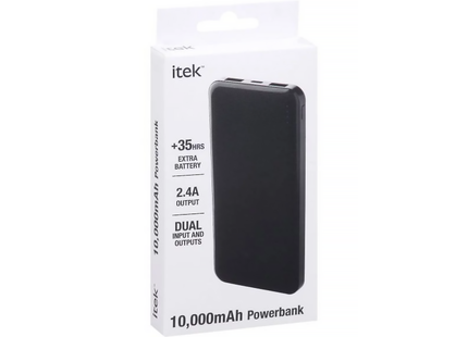 itek - 10000 mAh Power Bank | 1 Unit