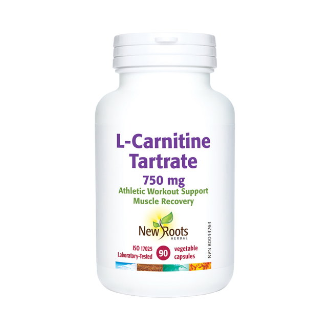 New Roots - Tartrate de L-Carnitine 750 mg | 90 gélules