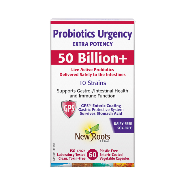 New Roots - Probiotiques Urgence Extra Puissance | 60 Gélules