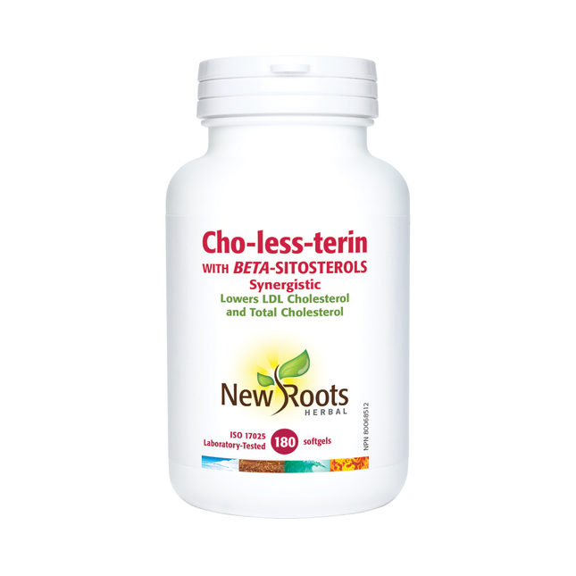 New Roots - Cho-less-terin With beta-Sitosterols Synergistic | 180 softgels