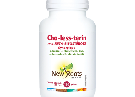 New Roots - Cho-less-terin With beta-Sitosterols Synergistic | 180 softgels