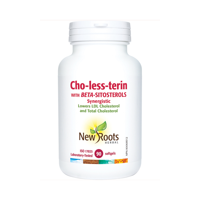 New Roots - Cho-less-terin avec bêta-sitostérols synergiques | 90 gélules