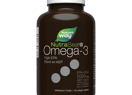 NutraSea - Omega-3 High EPA, Fresh Mint | 60 Softgels