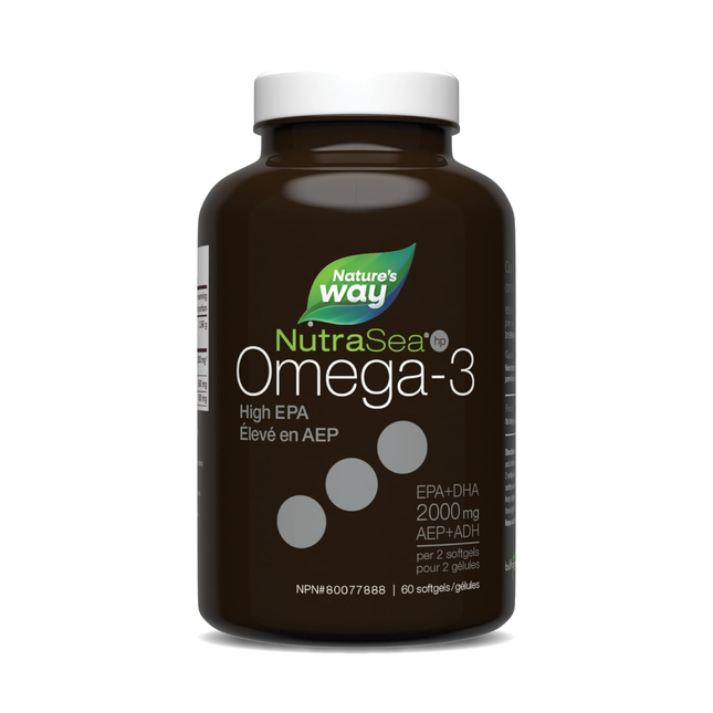 NutraSea - Omega-3 High EPA, Fresh Mint | 60 Softgels