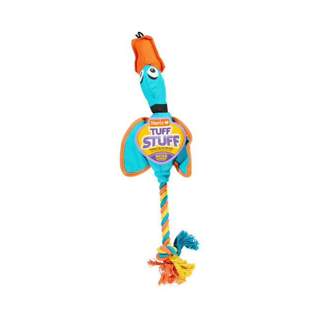 Hartz - Tuff Stuff Tug Toy for Dogs - Nose Divers | Small