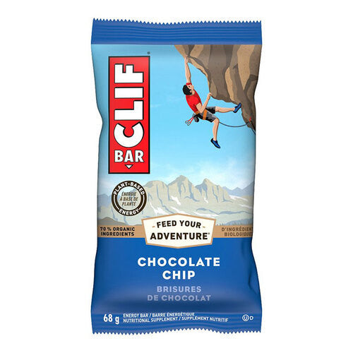 Barre CLIF - Barre énergétique aux pépites de chocolat | 68g