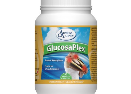 Omega Alpha -  GlucosaPlex | 90 Capsules