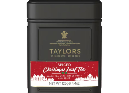 Taylors of Harrogate - Spiced Christmas Leaf Tea, Black Tea & Citrus Fruit | 125 g